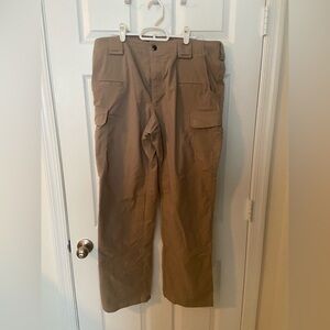 5.11 Tactical Tan Cargo Pants Durable Utility Wear